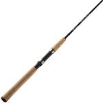 Shakespeare Micro 6'6" Spinning Rod, 2-Piece Fishing Rod, Graphite Composite Blank, Light Rod Power, Comfortable Full Cork Handle
