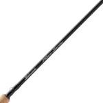 Shakespeare Micro 6'6" Spinning Rod, 2-Piece Fishing Rod, Graphite Composite Blank, Light Rod Power, Comfortable Full Cork Handle