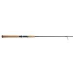 Shakespeare Micro 6'6" Spinning Rod, 2-Piece Fishing Rod, Graphite Composite Blank, Light Rod Power, Comfortable Full Cork Handle