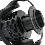 Fishdrops Spinning Fishing Reels 12+1BB Ultra Lightweight Carved Aluminum Spool Reels Affordable Smooth Spinning Reel