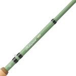 Shakespeare Wild Spinning Rod, 7', 2-Piece Fishing Rod, Light Power, 4-8 lb Line Rating, 1/16-1/2 oz Lure Rating