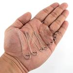 Dr.Fish 100 Pack Aberdeen Hooks Freshwater Fishing Hooks, Extra Long Shank Light Wire, Crappie/Bass/Bream/Bluegill/Panfish Fishing #1
