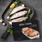 Rhinoreto Fillet Knife for Fish - Razor Sharp G4116 German Stainless Steel Blade, 5 Inch Professional Filleting & Boning Knife with Non-Slip Handle, Protective Sheath & Sharpener