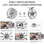 FREE FISHER Fly Fishing Reel 2+1BB CNC-machined Aluminum Alloy Lightweight Fly Reel 7/8 WT