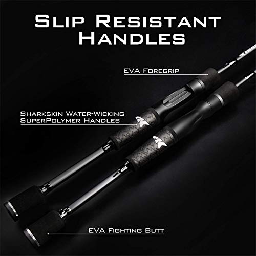KastKing Crixus Spinning Rod - 5ft 6in, Light