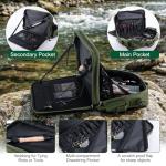 Goture 8-Section Fly Fishing Rod and Reel Combo & Gear Case, 9FT Travel Carbon Fiber Rod, Pre-spooled Fly Reel, WF-5F Line, 600D PVC Tackle Bag, Complete Starter Kit for Trout, Bass and Panfish