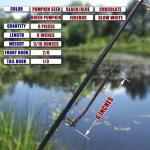 VMSIXVM Fishing Lures Bass Lures, Weedless Pre Rigged Bionic Sinking Bass Fishing Lure Soft Plastic Swimbaits for Trout, Walleye, Crappie, Fishing Worm Swim Baits Minnows for Saltwater Freshwater