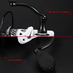 Sougayilang Fishing Reel, Ultralight Spinning Reel with Aluminum Spool, 5.2:1 High Speed Spinning Fishing Reel for Freshwater-White 2000