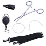 Sougayilang Fly Fishing Rod and Reel Combo, 4 Pieces Ultra Lightweight Portable Fly Rod and CNC Machined Aluminum Alloy Reel Complete Starter Package with Rod Bag-#7/8