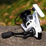 Sougayilang Fishing Reel, Ultralight Spinning Reel with Aluminum Spool, 5.2:1 High Speed Spinning Fishing Reel for Freshwater-White 2000