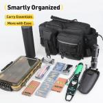 yuzhiyuan Multi - Carry Fishing Fanny Pack - Rod - Holding, Water - Repellent, Large Capacity for Bass Angling