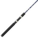 Shakespeare Contender Spinning Rod, 6'6", 2-Piece Saltwater Fishing Rod, Medium Power, 6-12 lb Line Rating