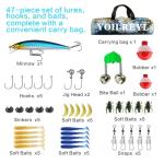 Yoilreyl Kids Fishing Rod and Reel Combo Push Button Small Collapsible Telescopic Fishing Pole Kit Beginner Youth Boys Fishing Starter Set Tackle(Casting Rod,5.91FT,Blue)