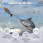 6PCS Fishing Lures for Freshwater and Saltwater, Slow Sinking Segmented Lifelike Multi Jointed Swimbait for Bass Trout Crappie Walleye Pike (New Version)