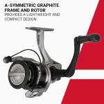 Abu Garcia Max X Size 3000 Spinning Fishing Reel, High-Performance Freshwater Reel, A-Symmetric Carbon Frame and Rotor, Durable & Lightweight Construction, Max Drag of 14lb | 6.4kg