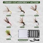 QualyQualy Tenkara Fly Rod Combo Beginner Kit, Tenkara Fishing Rod in 10.6ft/11.6ft 24T Fly Fishing Kit with Telescopic Fly Rod Flies Tippet and Fishing Chest Bag