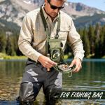 QualyQualy Tenkara Fly Rod Combo Beginner Kit, Tenkara Fishing Rod in 10.6ft/11.6ft 24T Fly Fishing Kit with Telescopic Fly Rod Flies Tippet and Fishing Chest Bag