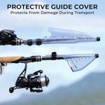 KastKing Megatron Titanium Telescopic Casting & Spinning Fishing Rods, IM7 Graphite Travel Rod with Titanium Solid Tip, Power Transition System, for Freshwater and Inshore Fishing