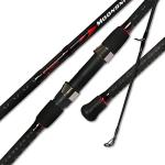 Fiblink Surf Casting Fishing Rod 2-Piece Graphite Travel Baitcasting Fishing Rod (Length: 9')