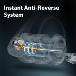 Handing M1 Fishing Reels Spinning Reels 2000 Spinning Fishing Reels Size 2000 22 Lbs Max Drag 9+1 Ball Bearings, 5.2:1 Gear Ratio, CNC Aluminum Spool