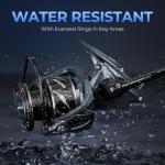 KastKing ReKon Saltwater Spinning Reel – Up to 55LBs Max Drag Big Game Fishing Reel - Innovative NyliTech Body- Water Resistant - 6.2:1 High Speed - MaxiDur 5+1+1 Corrosion-Resistance Bearing System