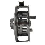 ANGLER DREAM EX-ALC Fly Reel 9/10WT CNC Machined Aluminum Fly Fishing Reel Silver/Gunsmoke Fly Reels