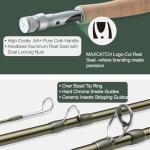 Maxcatch Premier X Fly Fishing Rod, IM8 Graphite, MOD Fast Action, 3-12WT, with Carrying Case (3wt, 8'4'' 4sec)