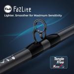 KastKing Verus Performance Spinning & Casting Fishing Rod with Extra Tip, Lightweight KastFlex IM6 Graphite, FazLite Rings Guides, EVA Grip, PTS Power Transition System, Cast, 7'6", H