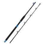 Fiblink 1-Piece Saltwater Offshore Trolling Rod Conventional Boat Rod Carbon Fishing Pole(6 Feet, 30-50 lb/50-80 lb/80-120 lb) (2 Pcs - 6' - 30-50 lb)