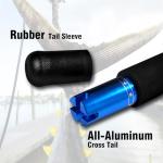 Fiblink 1-Piece Saltwater Offshore Trolling Rod Conventional Boat Rod Carbon Fishing Pole(6 Feet, 30-50 lb/50-80 lb/80-120 lb) (2 Pcs - 6' - 30-50 lb)