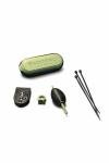 Backtrail Gear Micro Tackle Box, Portable Fishing Kit with Line, Hooks, Weights, and Bobber, for Camping, Hiking, and Survival