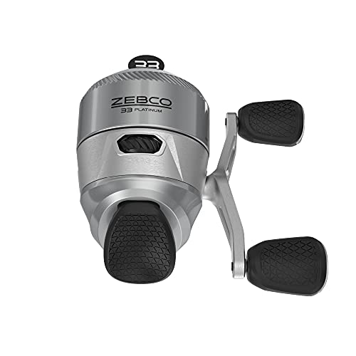 Zebco 33 Platinum Spincast Reel, 4+1 Bearings