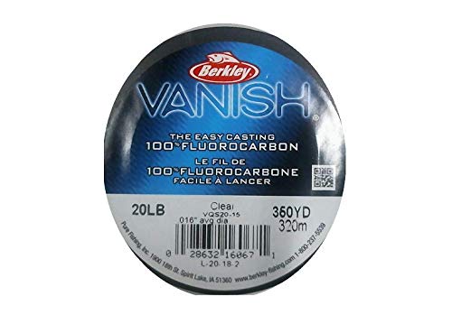 Berkley Vanish® Fluorocarbon Fishing Line - Clear, 6lb