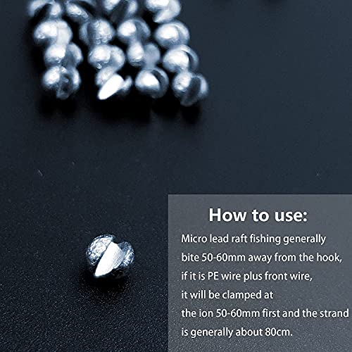 Gourami Fishing Weights Sinkers – Removable Round, 230pcs/107pcs