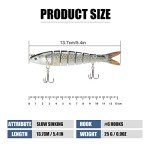 Truscend Realistic Swimming Fishing Lures Kit