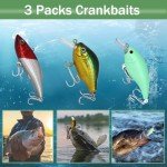 94-Piece Fishing Lure Kit for Freshwater and Saltwater