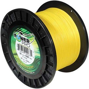 POWER PRO Hi-Vis Yellow Braided Fishing Line 150YD