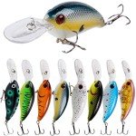 Deep Diving Multi-Jointed Crankbait for Freshwater & Saltwater
