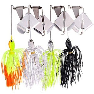 Sougayilang Topwater Buzzbait Spinner Lure for Fishing