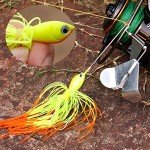 Sougayilang Topwater Buzzbait Spinner Lure for Fishing