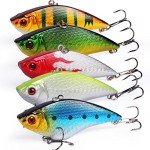 Sougayilang 3D Eyes Fishing Lures - Vibe Crankbait