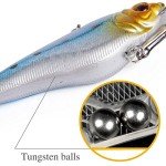 Sougayilang 3D Eyes Fishing Lures - Vibe Crankbait
