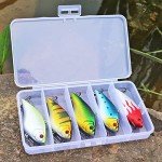 Sougayilang 3D Eyes Fishing Lures - Vibe Crankbait