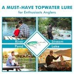 TRUSCEND Topwater Fishing Lure with BKK Hooks