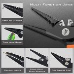 KastKing 15.2cm Fishing Nose Pliers, Orange