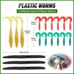 PLUSINNO® 102-Piece Fishing Lure Set and Accessories