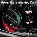 RUNCL PowerBraid Braided Fishing Line – 500 Yds