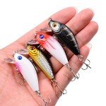 43-Piece Mixed Fishing Lures Kit with Crank Baits