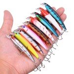 43-Piece Mixed Fishing Lures Kit with Crank Baits