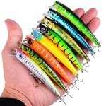 43-Piece Mixed Fishing Lures Kit with Crank Baits